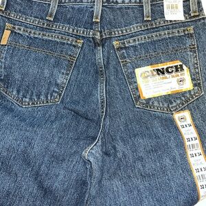 New with Tags Cinch Bronze label slim fit jeans 32 x 34